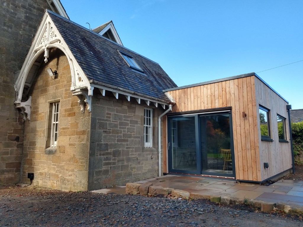 Contemporary Timber Clad Extension